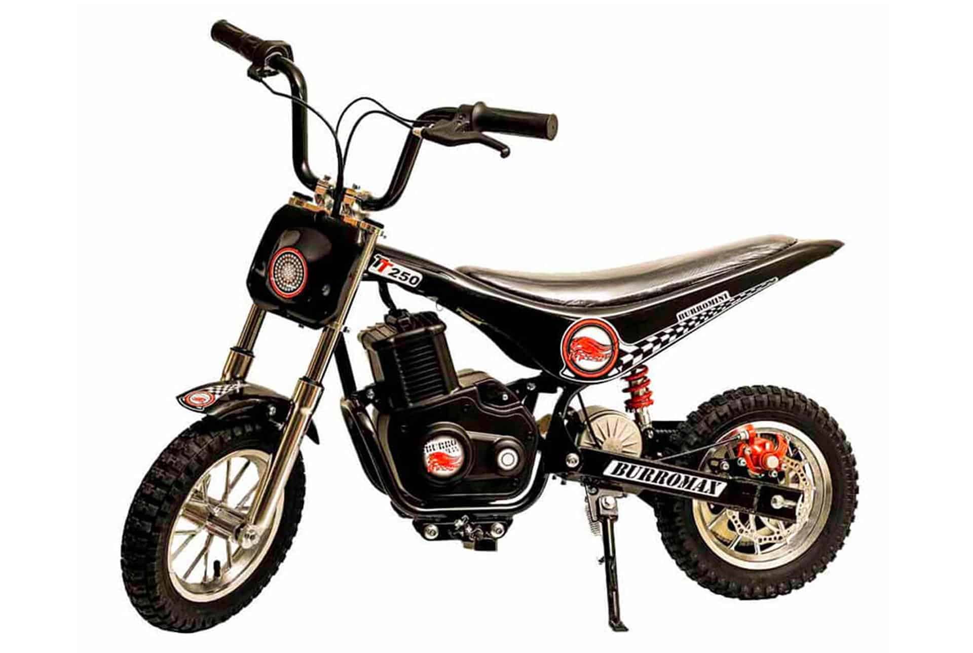 iconic electric minibike tt250 large black